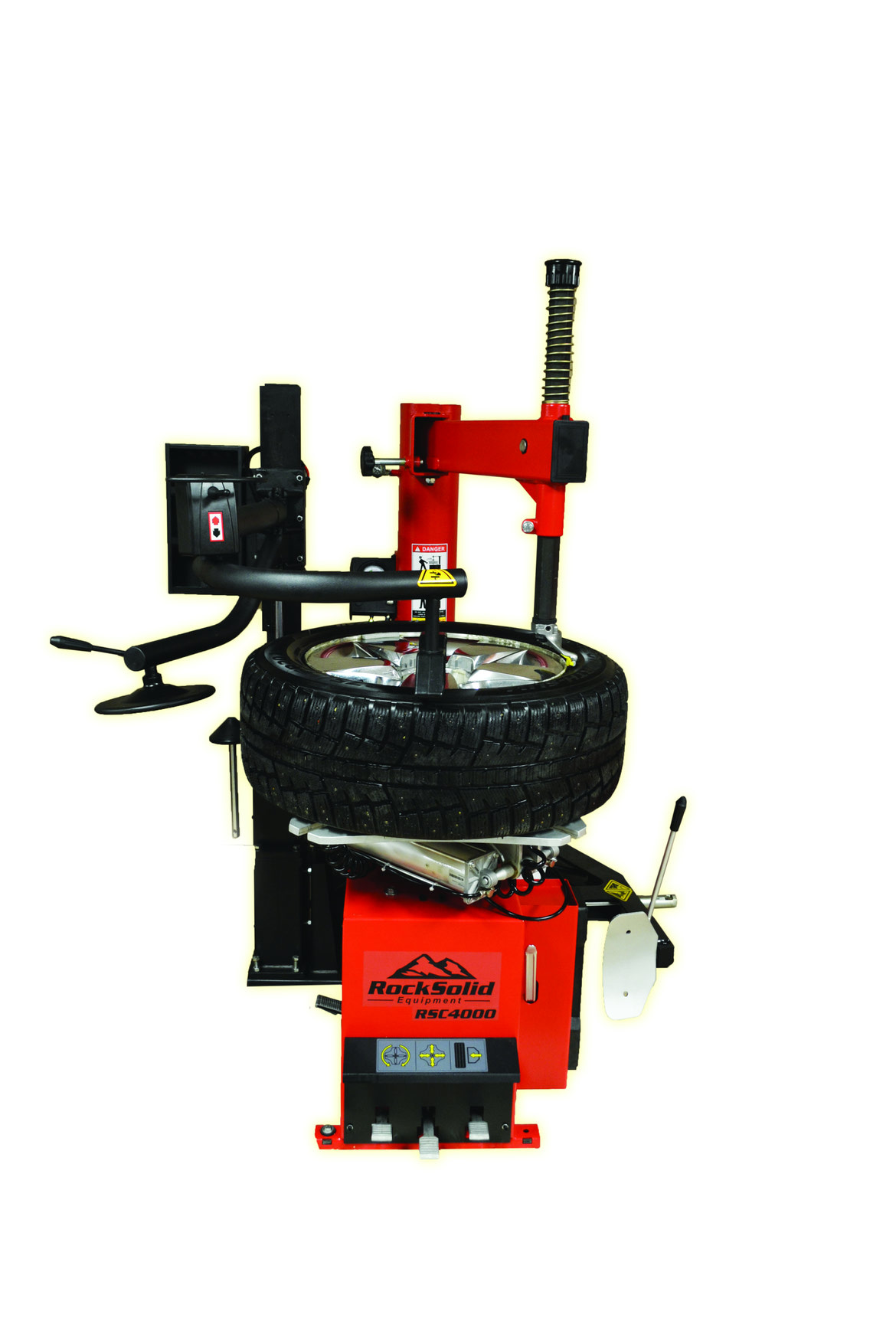 Swing Arm Tire Changer with Bead Press Arm