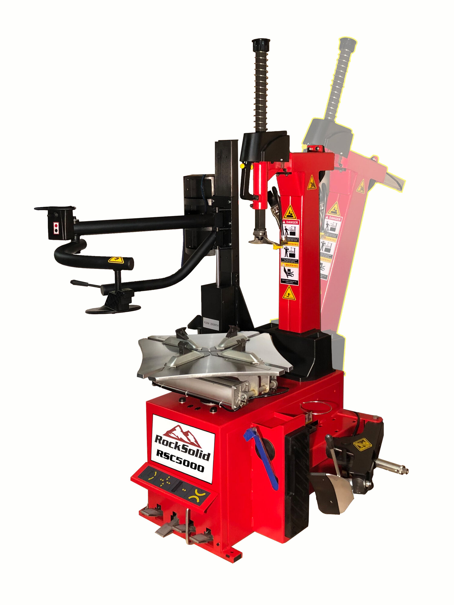 Tilt Back Tire Changer with Bead Press Arm